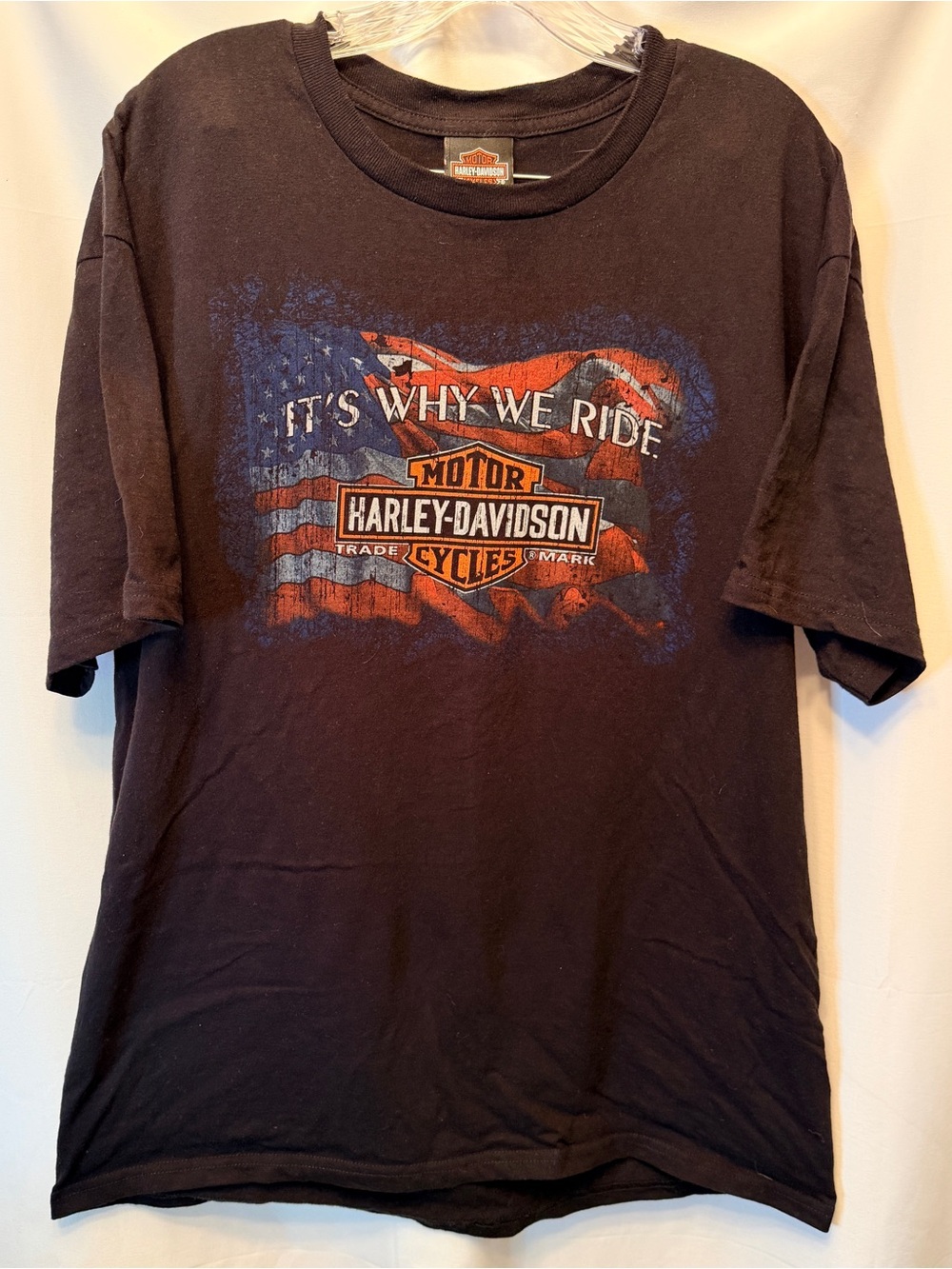 Harley-Davidson Men’s XL This Is Why We Ride T-Shirt Ft Benning Georgia Black‎